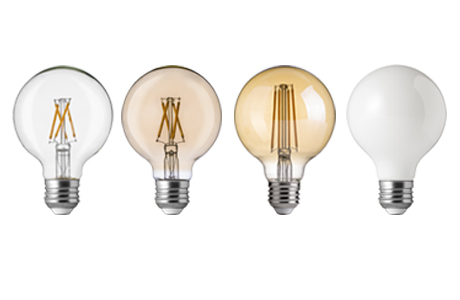 4W G25 lampadine del filamento/40Watts Edison G25 lampadine