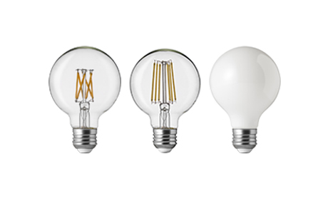 7W G25 lampadine del filamento/60Watts Edison G25 lampadine